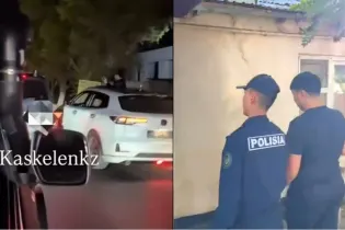 $600 за гонку: участника скандального кортежа арестовали в Алматинской области