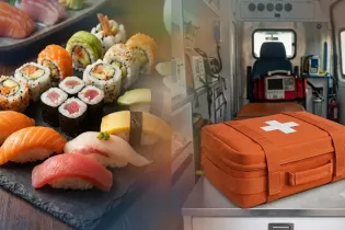 Семья попала в больницу после заказа суши у домашнего кулинара в Шымкенте