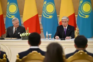 «Шаңырағыңыз биік болсын»: король Бельгии обратился к Токаеву на казахском языке