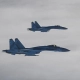 Самолет Токаева над Россией сопровождают истребители Су-35