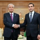 Токаев встретился с президентом Туркменистана