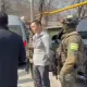 Появилось видео задержания Санжара Бокаева в Алматы
