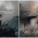 В Акмолинской области подожгли дом: внутри взорвались два баллона