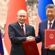 Путин и Си Цзиньпин подписали десятки соглашений