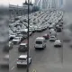 Утренний коллапс в Астане: мост возле улицы Сыганак застрял в пробках