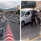 Алматинцы часами стоят в пробках из-за новой автобусной полосы