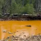 «Апельсиновая» река встревожила жителей Восточного Казахстана