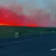 В области Абай вспыхнул пожар: огонь охватил десятки гектаров