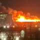 Крупный пожар вспыхнул на полигоне ТБО в Астане