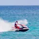 Водителя гидроцикла оштрафовали за опасные маневры на озере Алаколь