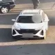 В Кокшетау попытались угнать автомобиль вместе с владельцем