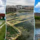 Зеленая вода и мусор на берегах: как выглядят озера и реки Астаны на самом деле