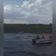 Трех человек на SUP-досках унесло волной на водохранилище под Астаной