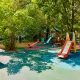 Алматының Әуезов ауданында тұрғындардың ұсынысымен аулалар көркейтілді