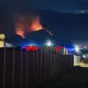 Горы загорелись в районе Алаколя