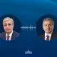 Мирзиёев поздравил Токаева с успешным проведением выборов в Курултай