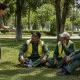 Алматинке выписали протокол после съемки отдыхающих коммунальщиц