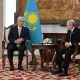 Токаев провел встречу с Путиным на полях юбилейного саммита ШОС