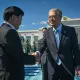 Токаев лично проводил президента Лаоса после первого официального визита
