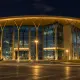 BMW влетела в фонарный столб после ночного дрифта у «Барыс Арены» в Астане