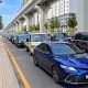 Астанчане сообщают о сильных пробках возле Дворца Независимости