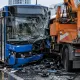 Троих увезли в больницу после ДТП автобуса со спецтехникой в Кульсары