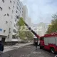 Пожар в девятиэтажке по улице Сауран в Астане: спасатели эвакуировали жителей