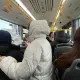 Первый снег выпал в Астане