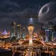НЛО над Астаной? Грохот и вспышка напугали горожан ночью