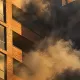 «Пожарные не могли проехать из-за парковки»: огонь охватил 9 этажей ЖК в Астане