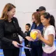 Два новых модульных спортивных зала открыли в Шымкенте